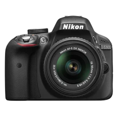 Nikon D3300 24.2 MP Digital SLR Camera (Grey) with 18-55mm Lens