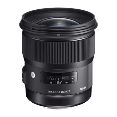 Sigma 24mm f/1.4 DG HSM Art Lens for Sony E-Mount Cameras (Black)