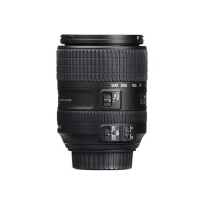 Nikon 18-300 mm f/3.5-6.3G ED VR AF-S DX Nikkor Lens – Black Unboxed