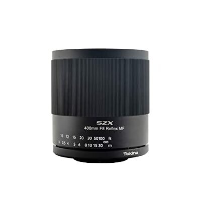 Tokina SZX Super Tele 400mm F/8 Reflex MF M4/3RD Mount Lens Full Frame DSLR Camera