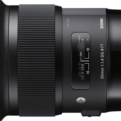 Sigma 50mm F/1.4 DG HSM Art Lens for Canon DSLR Cameras