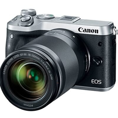 Canon EOS M6 (Silver) 18-150mm f/3.5-6.3 IS STM Kit with 8x Optical Zoom
