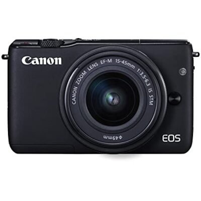 Canon EOS M10 0584C011 Digital Camera with 3x Optical Zoom (Black)