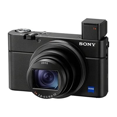 Sony RX100M7 Premium Compact Digital Zoom Camera with 1.0-Type Stacked CMOS Sensor (DSC-RX100M7, Black)
