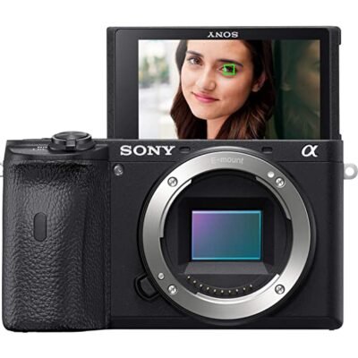 Sony Alpha A6600 Mirrorless Camera, 8 Digital Zoom, Black