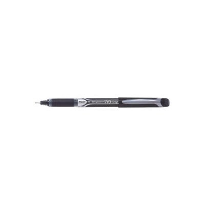 Pilot Hi-Tecpoint V10 Grip Black Pen , Pack of 12 pcs