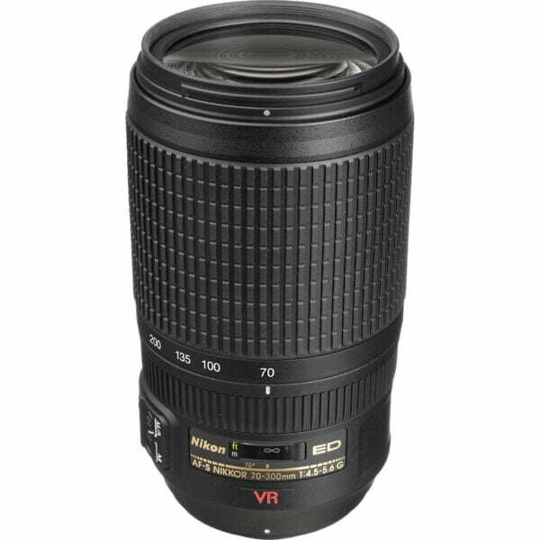 Used Nikon af S 70 300 F 4.5 5.6 vr Lens