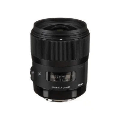 Sigma 35mm F/1.4 DG HSM Art Lens for Canon DSLR Cameras – Black