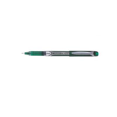 Pilot Hi-Tecpoint V10 Grip Green Pen , Pack of 12 pcs