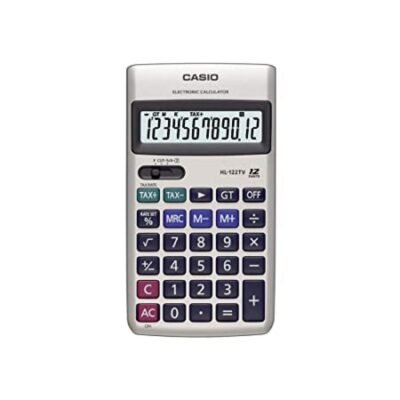 Casio HL-122TV Portable Calculator With GT Key