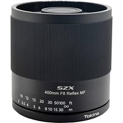 Tokina SZX Super 400mm F/8 Reflex MF Lens Fuji X Mount Full Frame DSLR Camera