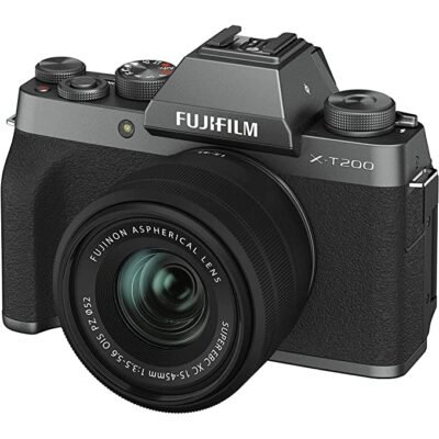 Fujifilm X-T200 24.2 MP Mirrorless Camera with XC 15-45 mm Lens