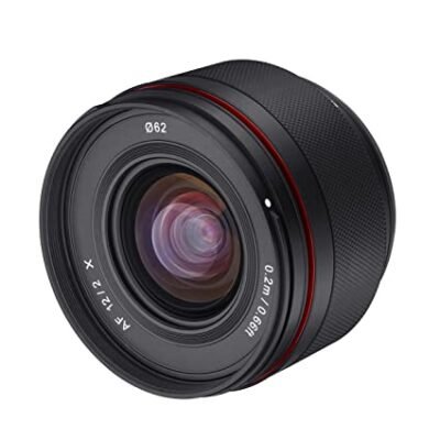 Samyang AF 12mm F2.0 Fuji X Auto Focus Lens, Black,23113