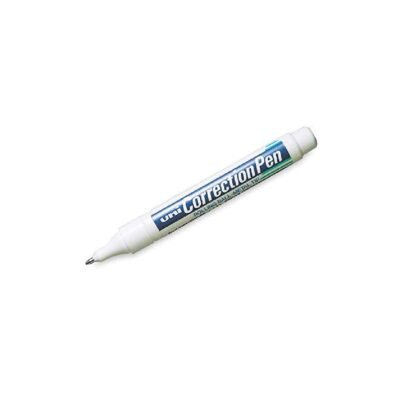 UNI-BALL Correction Pen (White) Pack of 2 pcs
