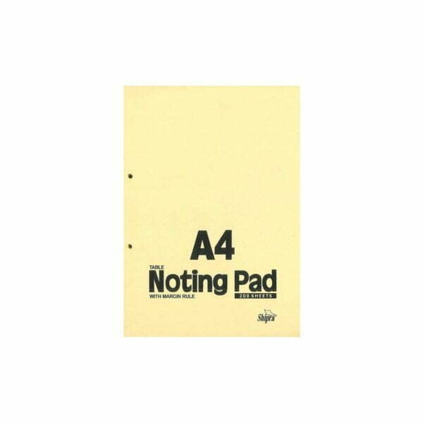 Shipra A4 Noting Pad Yellow 200 sheets