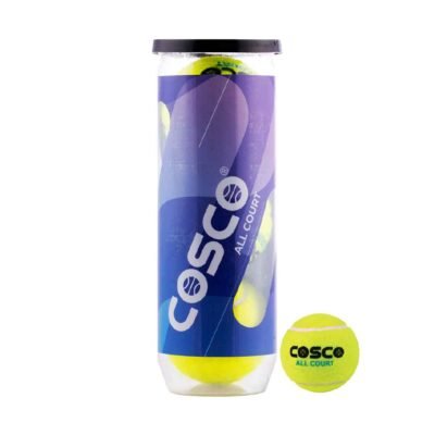 Cosco All Court Tennis Ball Pack of 3 pcs