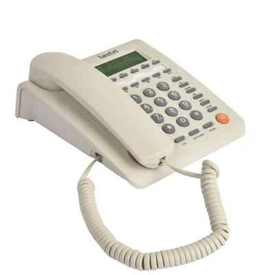 Beetel M59 Caller ID Corded Landline Phone with 16 Digit LCD Display & Adjustable contrast