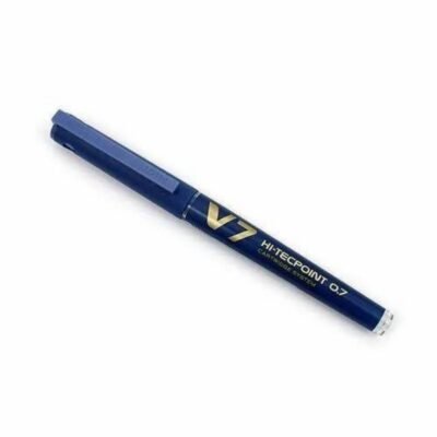 Pilot Pen Hi-TechPoint V7 Blue Cartridge Pen , Pack of 12 pcs
