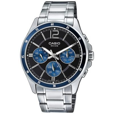 Casio Analog Black Dial Men’s Watch-MTP-1374HD-2AVIF (A1646)