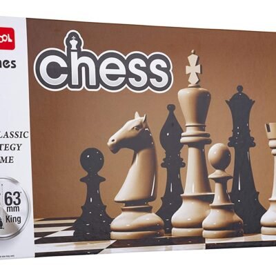 Funskool Black And White Chess Board Set,for-All Ages