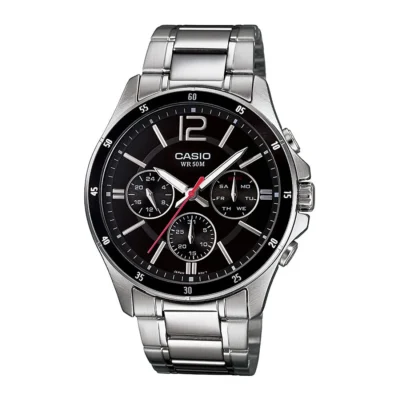 Casio Enticer Men Analog Black Dial Watch-MTP-1374D-1AVDF (A832)