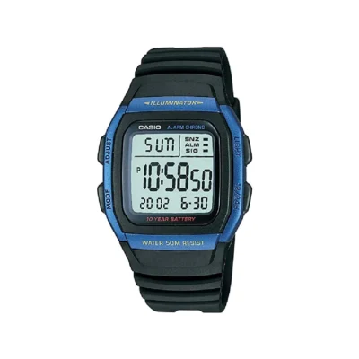 Casio Youth-Digital Grey Dial Men’s Watch-W-96H-2AVDF (D055)