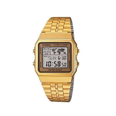 Casio Vintage Series Digital Gold Dial Unisex’s Watch-A500WGA-9DF