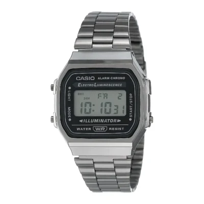 Casio Vintage Series Digital Black Dial Unisex’s Watch-A168WGG-1ADF