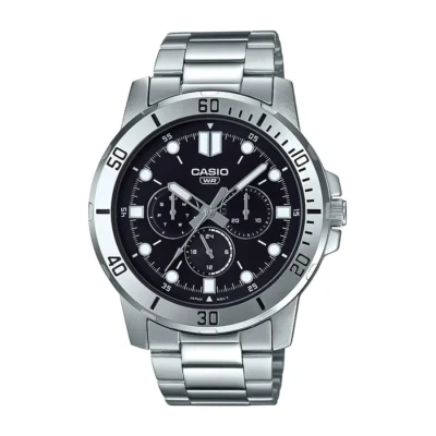 Casio Analog Black Dial Men’s Watch-MTP-VD300D-1EUDF (A1748)