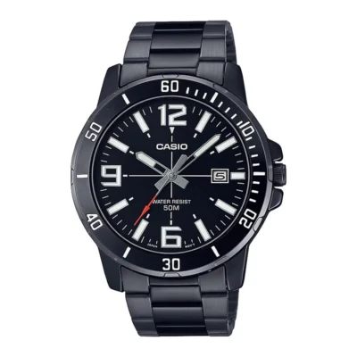 Casio Analog Black Dial Men’s Watch-MTP-VD01B-1BVUDF