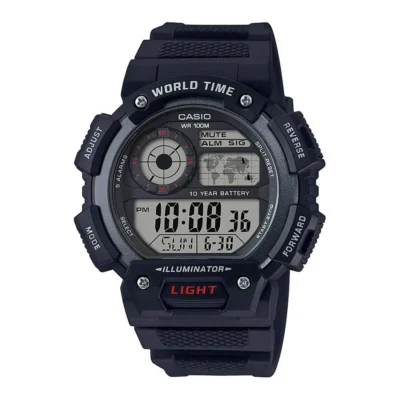 Casio Youth Men Digital Watch – AE-1400WH-1AVDF (D152) ack and Grey
