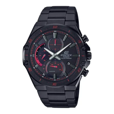 Casio Edifice Analog Black Dial Men’s Watch-EFS-S560DC-1AVUDF (ED499)