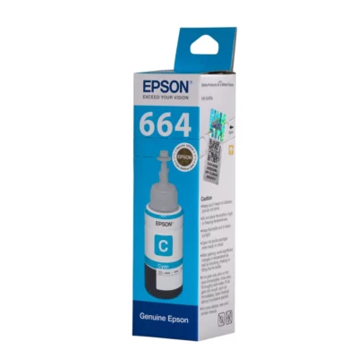 Epson Cyan 70Ml Ink Bottle T6642 ( Pack of 2 )