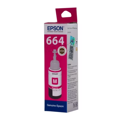 Epson Magenta 70Ml Ink Bottle T6643 ( Pack of 2 )