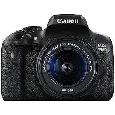 Used Canon EOS 750D Camera with18-55mm lens