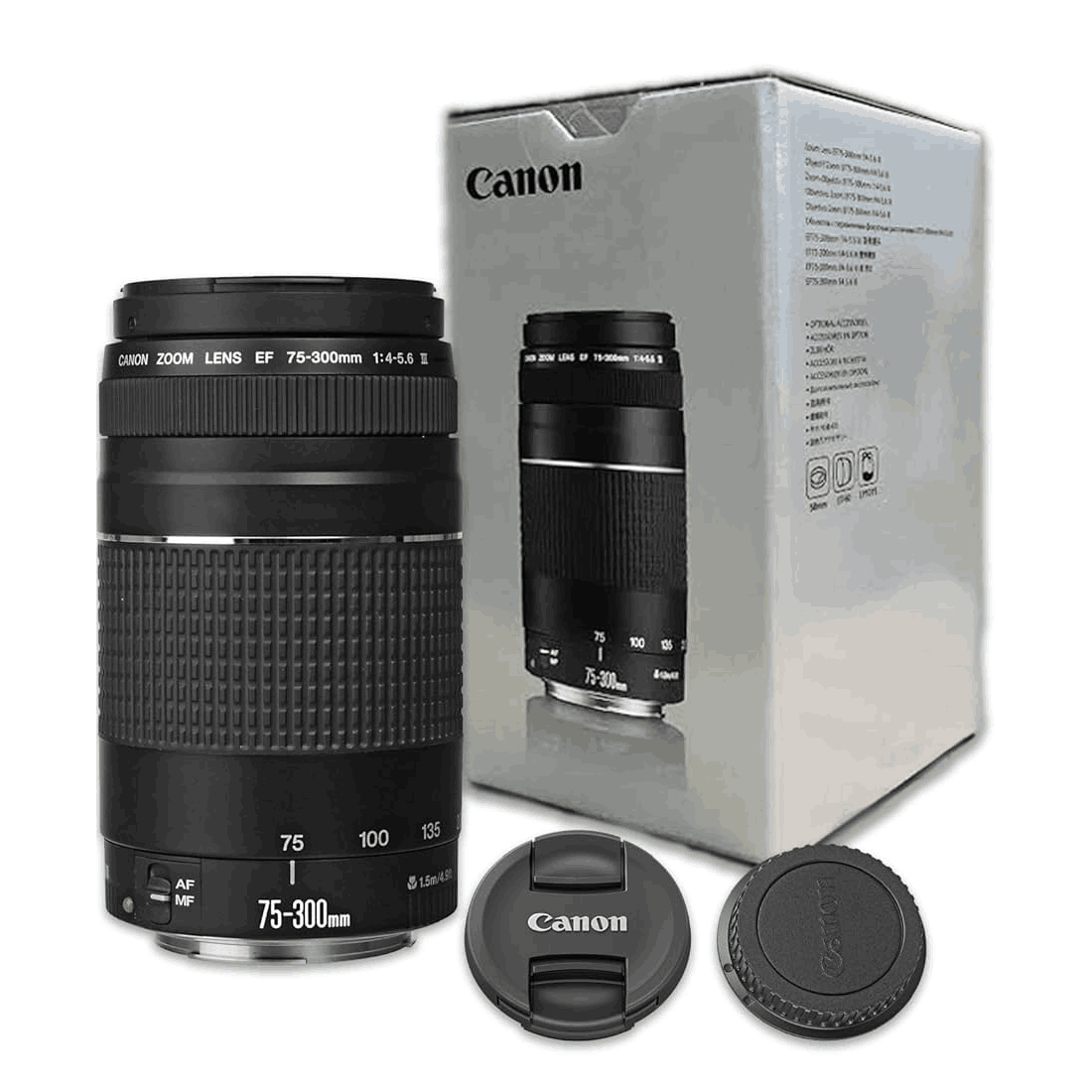 Shop Canon eos ef 75-300mm f/4-5.6 USM III Telephoto Zoom Lens for Canon  Dslr Camera at Best Price | Easy Buy