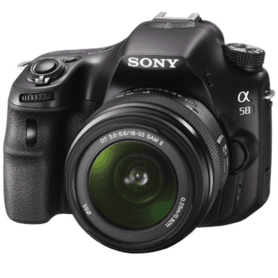 Used Sony Alpha A58K 20.1 MP Digital SLR Camera with 18-55mm Lens