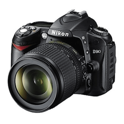 Used Nikon D90 12.3MP Digital SLR Camera with AF-S 18-105mm VR Lens