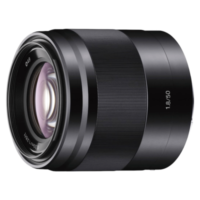 Used Sony Sel50F18 E Mount Apsc 50 Mm F/1.8 Lens Black