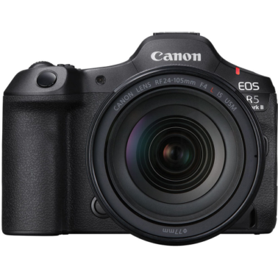 CANON EOS R5 MARK II MIRRORLESS CAMERA WITH 24-105MM F/4 LENS