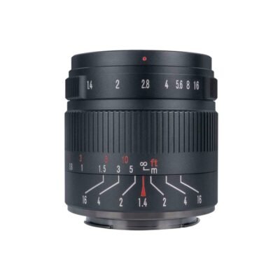 7artisans 55mm f/1.4 II Lens for Fujifilm X / Black