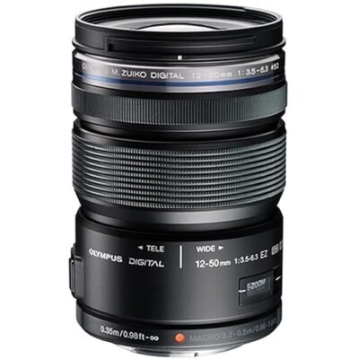 Olympus M.ZUIKO DIGITAL ED 12-50mm F3.5-6.3 EZ Lens (Black) UNBOXED