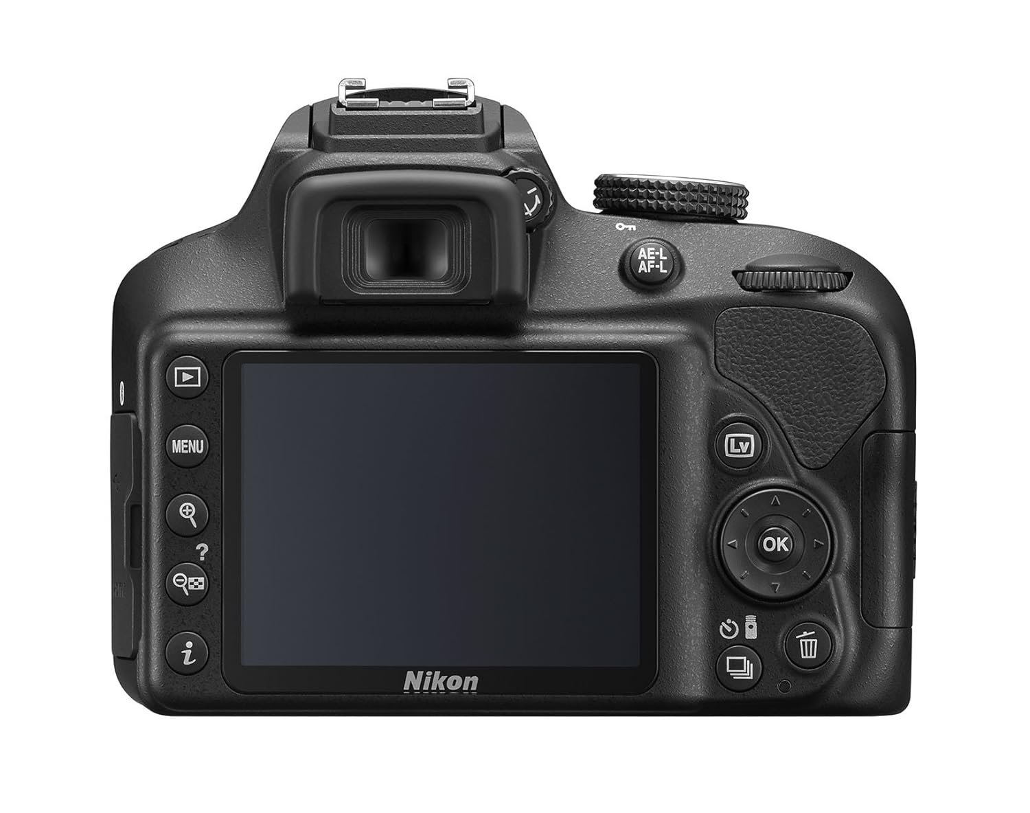 Nikon D3200 24.2 MP Digital SLR with 18-55mm f/3.5-5.6 Autofocus. 2024 Black.