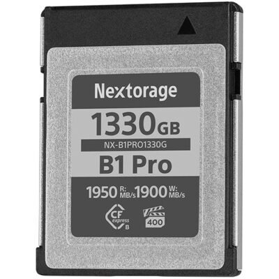 Nextorage 1330GB B1 Pro Series CF Express Type B Memory Card / 1950 MB/s