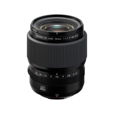 Fujifilm GF 55mm F1.7 R WR Black