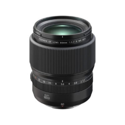 Fujifilm GF 80mm F1.7 R WR Black