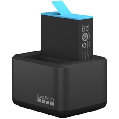 GoPro Dual Battery Charger + Battery for HERO9 Black