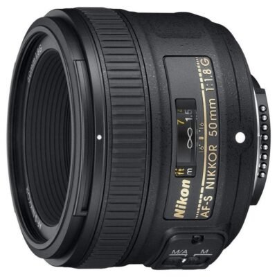 Nikon Af-S Nikkor 50 Mm F/1.8G Prime Lens for DSLR Camera unboxed