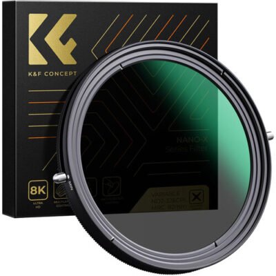 K&F Concept 62mm Nano-X Series Variable ND2-ND32 & CPL 2-in-1 Filter 1-5 Stop