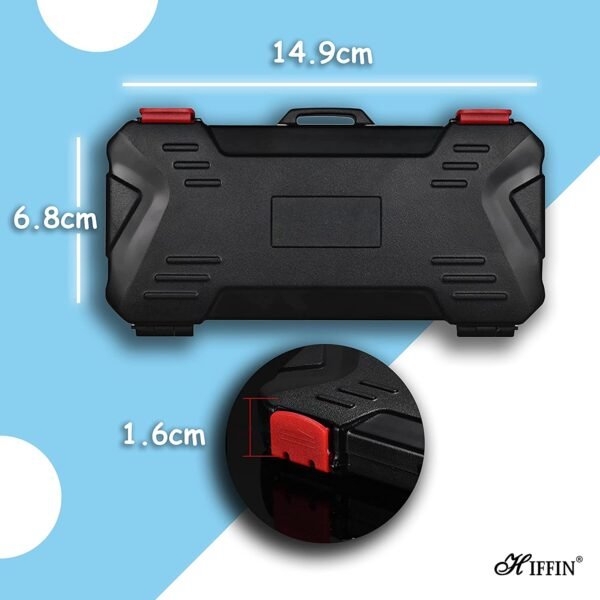 HIFFIN KH 15 Water-Resistant XQD/CF/TF/MSD/SD/Micro SIM/Nano Memory Card Case Box Keeper Carrying Holder Storage Organizer 36 Slots for Sandisk Transcend Lexar Kingston - Image 4